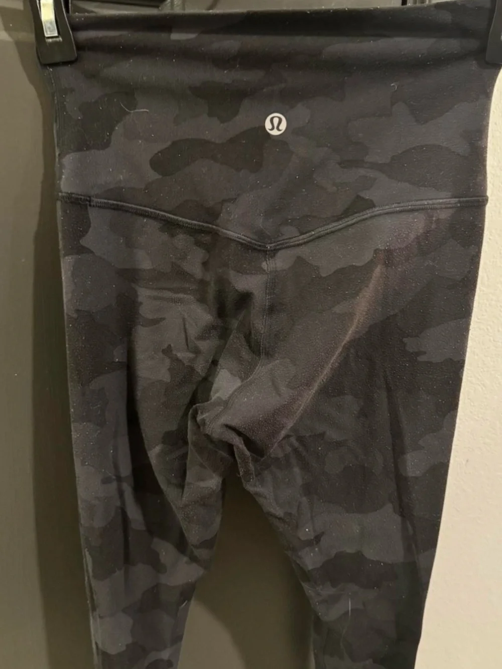 lululemon athletica Black Camo High-Rise Leggings